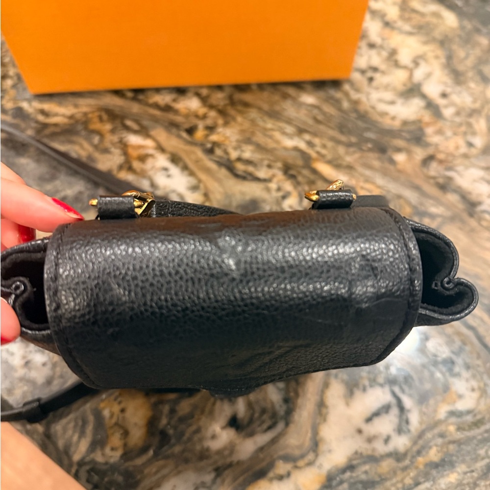 Louis Vuitton Black Leather Mini Bag - Picture 6 of 9